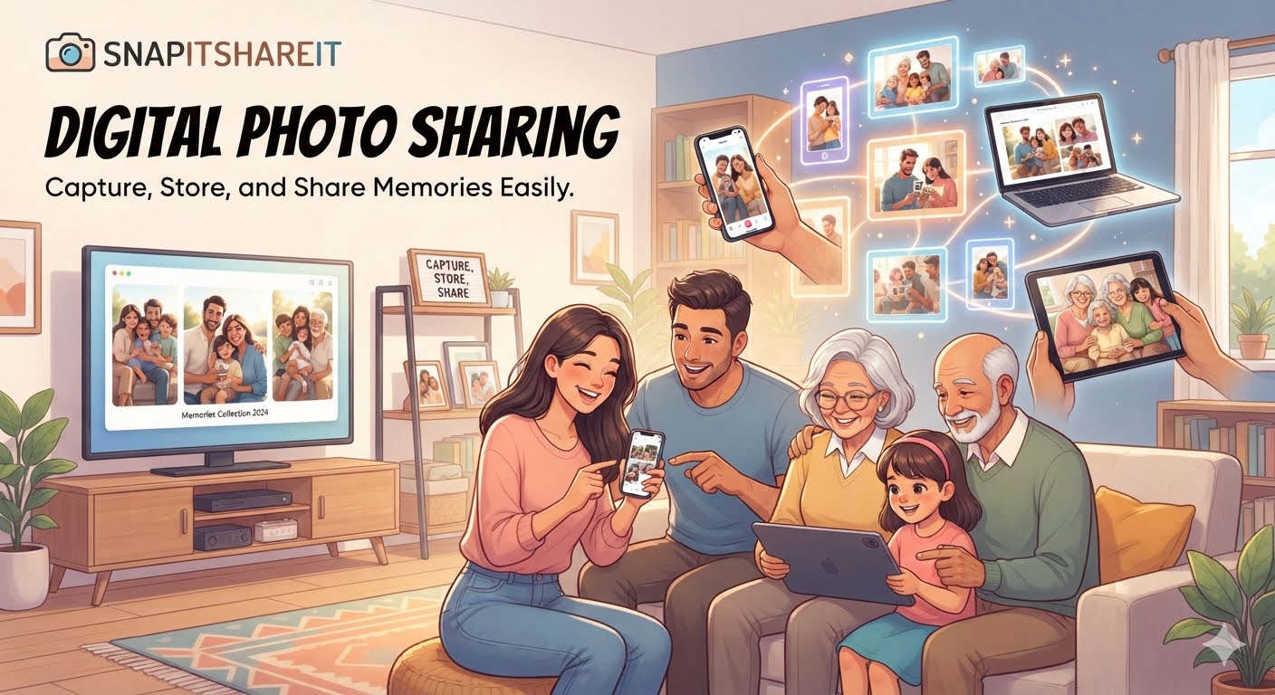 Digital Photo Sharing: Capture, Store, and Share Memories